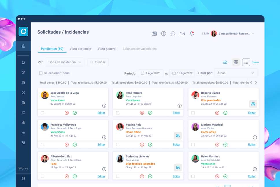 Gestión de incidencias Gestión de incidencias
